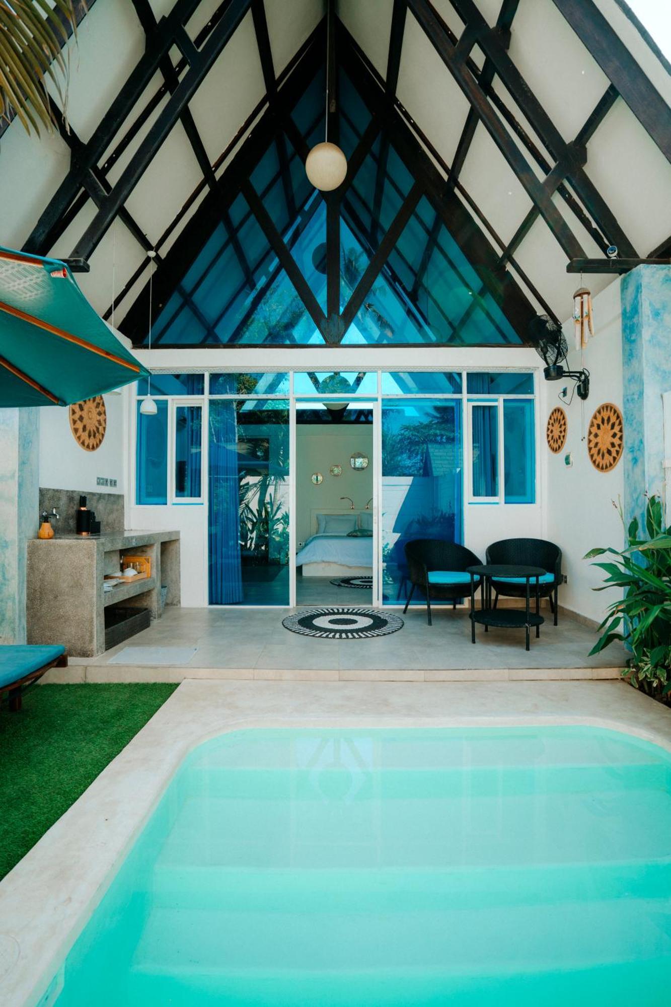 Atties Villa Gili Air Exterior foto