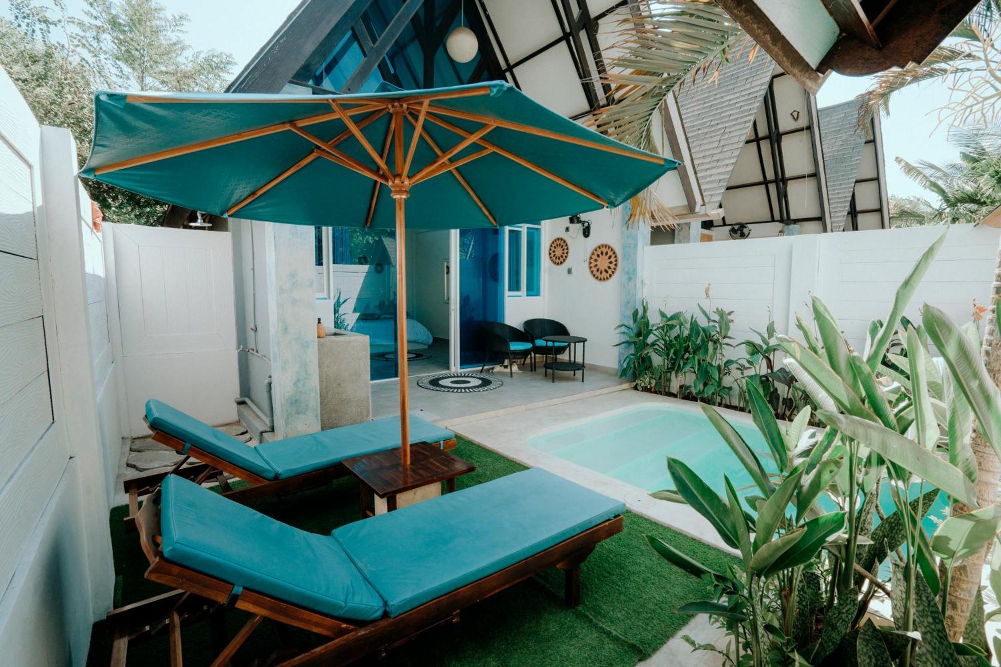 Atties Villa Gili Air Exterior foto